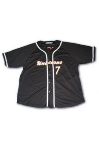 W018訂做團體棒球衫 印製功能性運動服  設計足球衫款式  自訂運動衫供應商HK    黑色